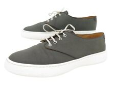 CHAUSSURES JM WESTON TENNIS 1938 N6GCN1240B BASKETS 8 42 TOILE GRIS SHOES 390€