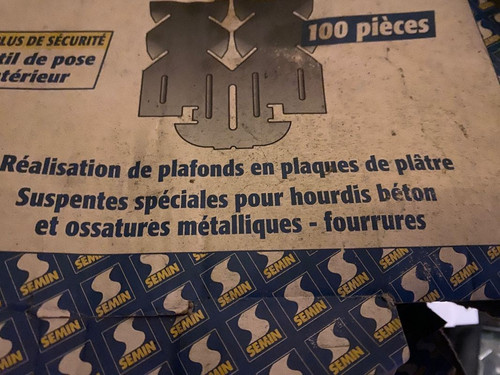 Suspentes pour hourdis - suspentes,