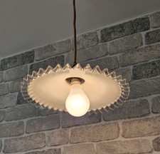 Abat-jour ancien rond en