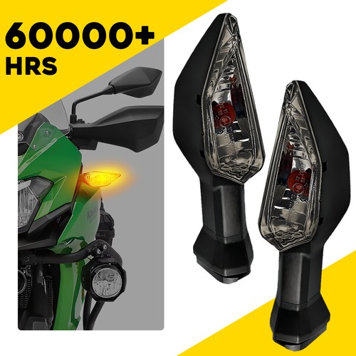 Black housing amber - 2x,
