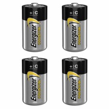 4 x Energizer C size batteries Industrial 1.5V LR14 MN1400 EN93 Baby