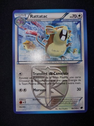 116 rattatac carte pokémon - 88/116,