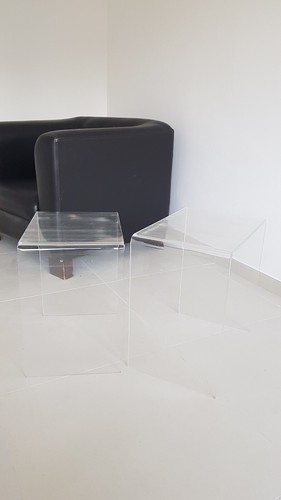Table gigogne plexiglass - gigogne,