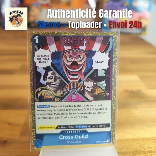 Carte one piece cross - carte,