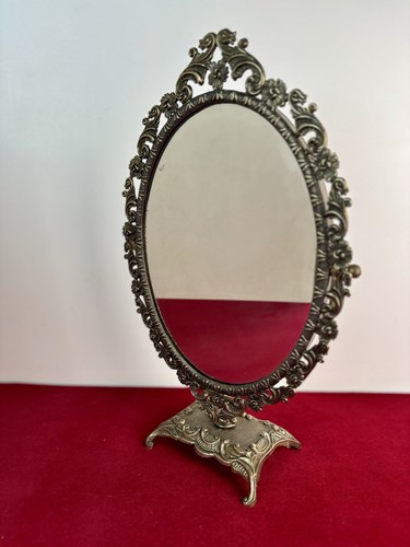 Ancien miroir coiffeuse - miroir, de