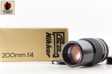 [MINT] Nikon Ai Nikkor 200mm f/4 Telephoto MF Prime Lens From JAPAN