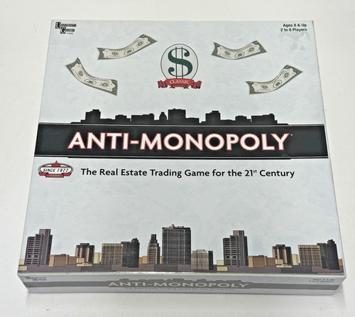 Anti monopoly board game - anti-monopoly,