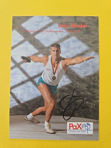 Lars riedel autographe signé - riedel,