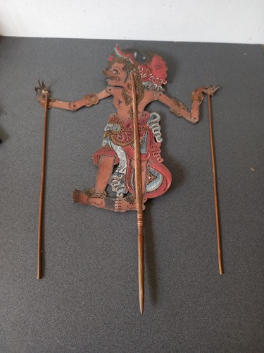 Ancienne marionnette wayang - marionnette,