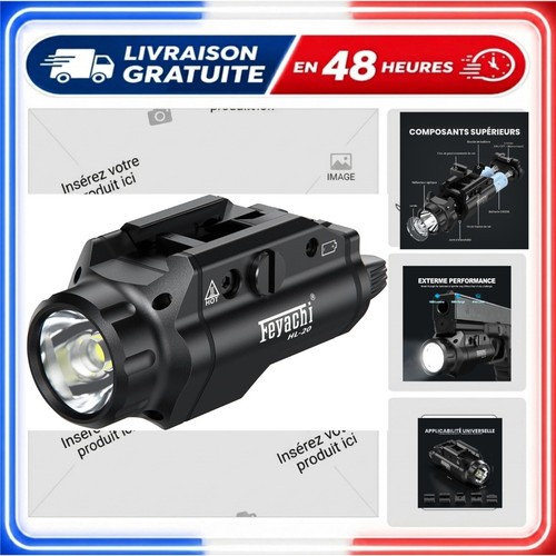 Feyachi lampe torche - hl-20,