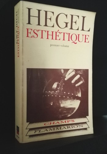 Esthétique hegel 1er - esthétique.,