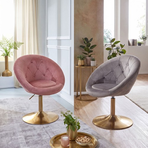 Finebuy chaise longue velours - chaise,