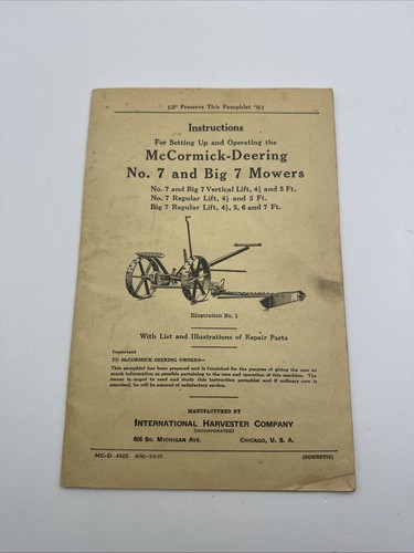 Mccormick deering - ih, &