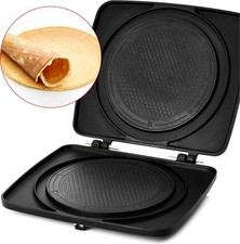 FRIFRI - JEU DE PLAQUES CORNETS DE GLACE / GAUFRES HOLLANDAISES M007 - NOIR