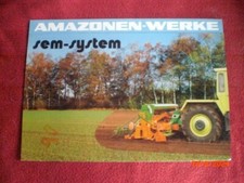 AMAZONEN-WERKE SEM-SYSTEM SEEDER ADVERTISING BROCHURE