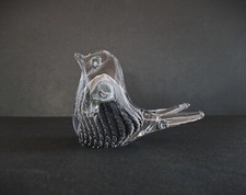Figurine en cristal oiseau