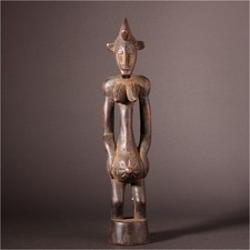 13997 Senufo Ancêtre Figure En Enfabeinkuste