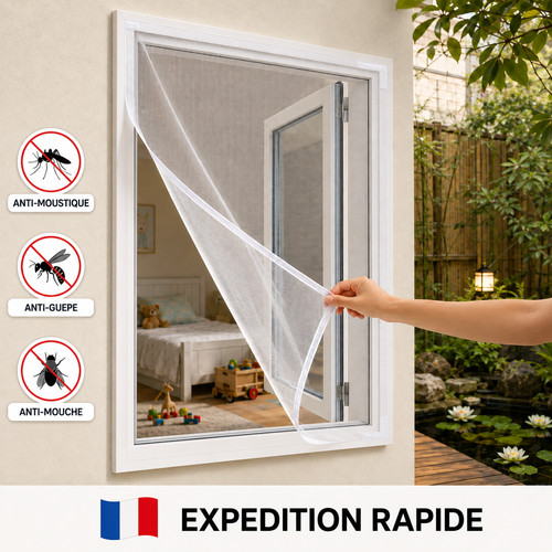 Moustiquaire pour fenêtre - , +