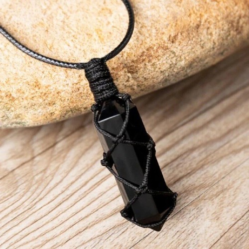 Pierre naturelle obsidienne - pierre,