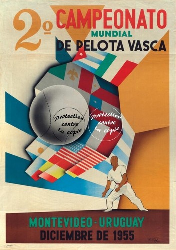 Pelota vasca mundial 1955 r179 - pelota,