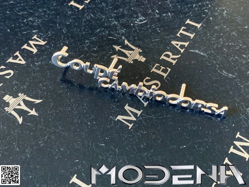 Maserati 4200 emblème insigne - maserati,