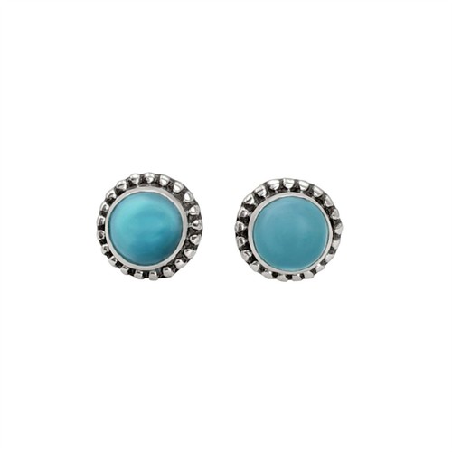 Boucles oreilles larimar - boucles, d'oreilles