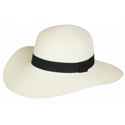 Chapeau paille femme ivoire - paille,