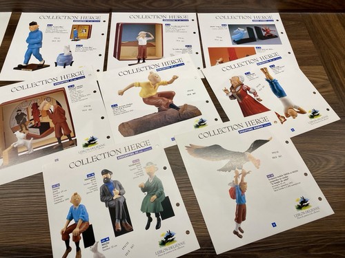 Tintin leblon delienne fiches - leblon,