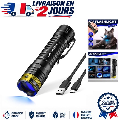 Lampe torche 365nm darkbeam - lampe,
