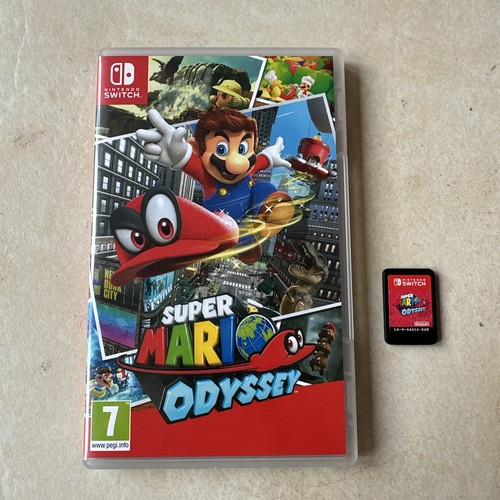 Jeu super mario odyssey - mario,