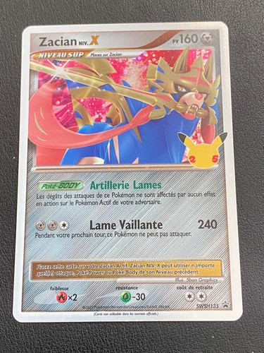 Carte pokemon zacian niv - carte,