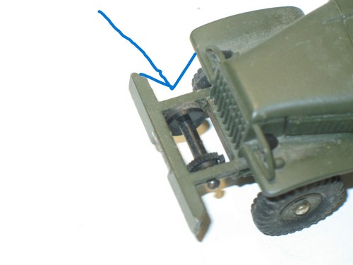 Dinky toys treuil sur - 1,