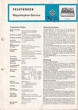 Service Manuel D'Instructions