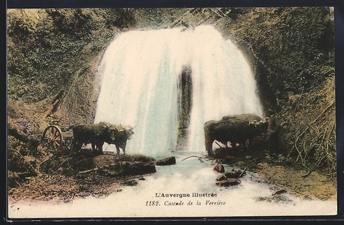 Cpa verrière cascade la - cpa, de