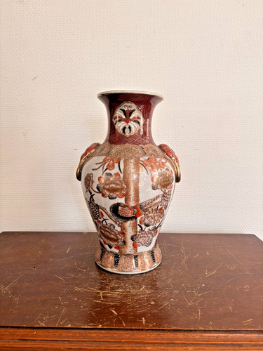 Vase satsuma japon céramique - vase,