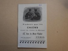 1910.publicité élevage de