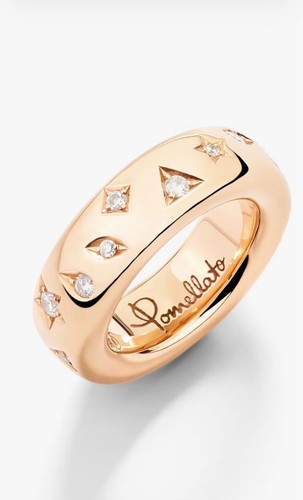 Pomellato iconica slim rose - iconica, or