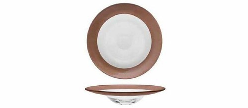 Assiette pâtes verre - pâtes,