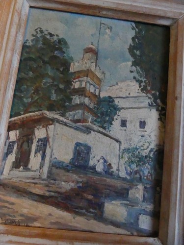 Tableau orientaliste huile - orientaliste,