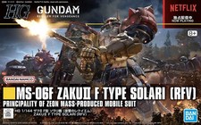 Gundam Gunpla HG 1/144 MS-06F Zaku II Type Solari "Gundam Requiem For Vengeance"