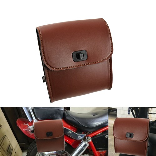 Marron mini sac outils moto - marron,