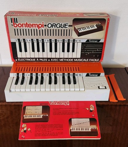Vintage orgue bontempi modèle - bontempi,