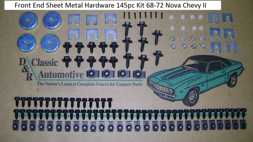 Front end sheet metal - metal, hardware