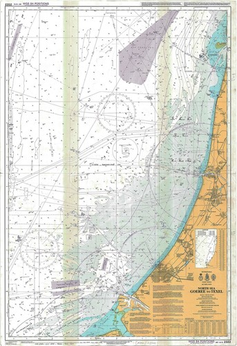 Carte marine admiralty 2322 - marine,