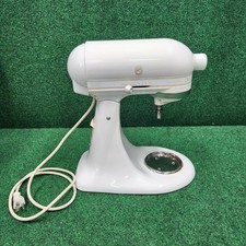 Kitchen Aid Artisan 5 Qt Mixer Only - Tested - White