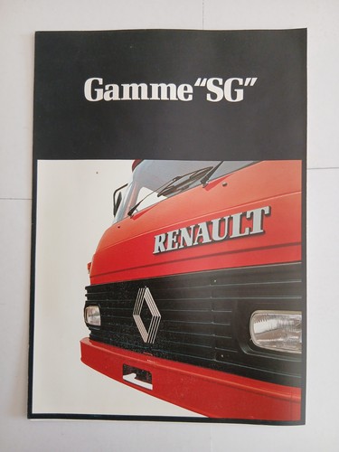 Renault gamme sg2 sg3 - sg,