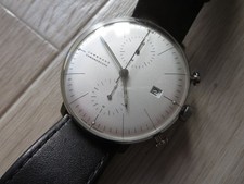 Chronoscope Junghans Max Bill 40 mm 27,4600 automatique fabriqué en...