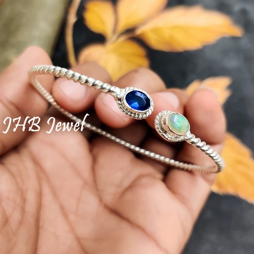 Bracelet ouvert argent - ouvert,