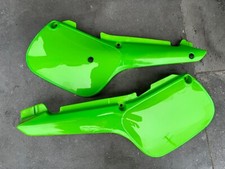 kawasaki KX60 OEM Used Frame Cover Set #36001-1398 #36001-1399