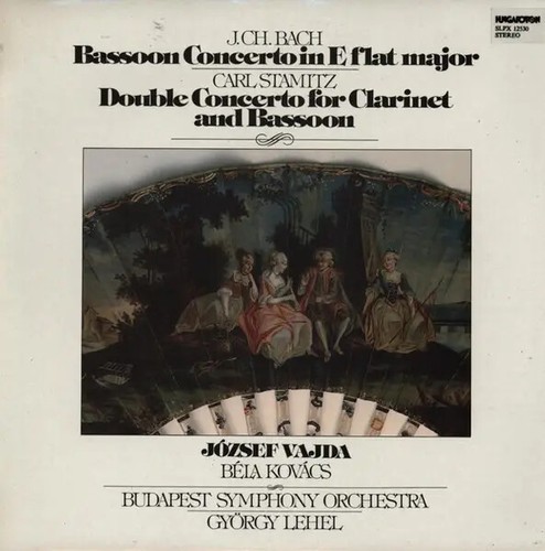 Bach stamitz - lp,